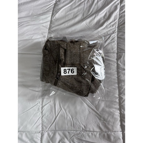 Lululemon Rush Hour Womens 8 Half Zip Pullover Heathered Military Green EUC - Picture 13 of 14